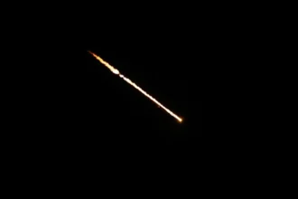 Fotografía de archivo de un proyectil. EFE/EPA/Alaa Badarneh