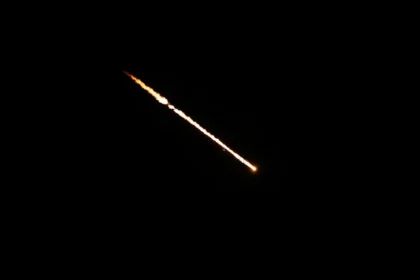 Fotografía de archivo de un proyectil. EFE/EPA/Alaa Badarneh